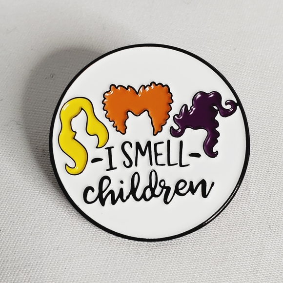 2 Hocus Pocus Alloy Lapel Pins - Picture 2 of 6